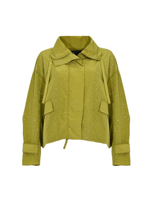 Giubbotto Babette in tela tecnica con strass PINKO | 106166 A31VUS3